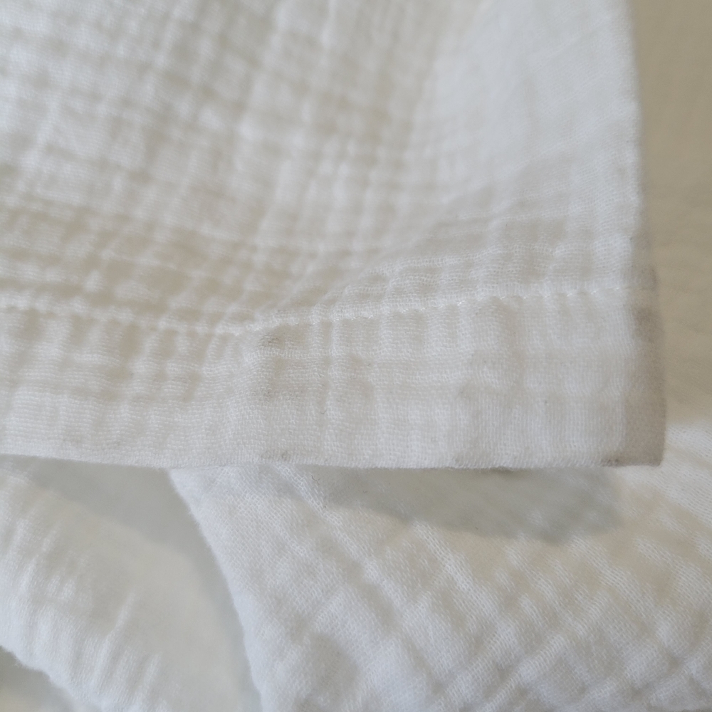 Cynthia Rowley Lightweight 100% Cotton Cropped Pants 2X White NWOT - Picture 13 of 13
